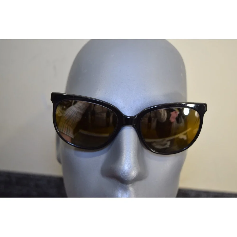 RARE 1960's Vuarnet Pouilloux 002 Sunglasses France Made Black Cat Eye Pre-1968
